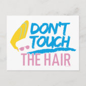 Carte Postale Johnny Bravo - Ne touchez pas le graphique des che (Devant)