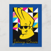 Carte Postale Johnny Bravo Pop Art Graphic (Devant)