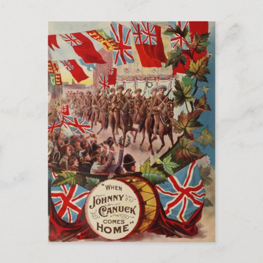 Carte postale "Johnny Canuck" (Devant)