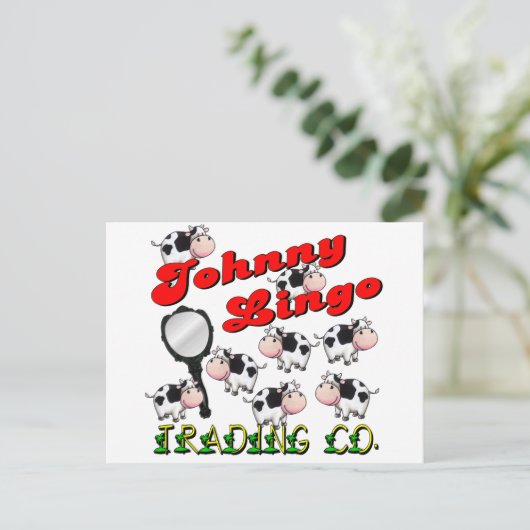 Carte Postale Johnny Lingo Trading Co. (Debout devant)