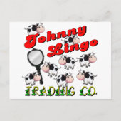 Carte Postale Johnny Lingo Trading Co. (Devant)