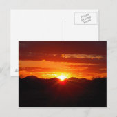 Carte Postale John's Sunset As I Cleaned Garage- (Devant / Derrière)