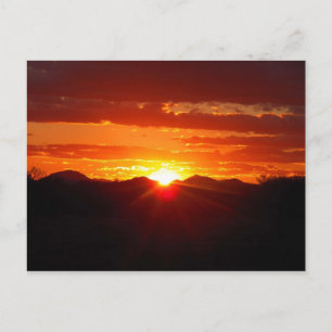 Carte Postale John's Sunset As I Cleaned Garage-
