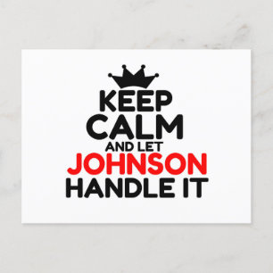 Carte Postale Johnson