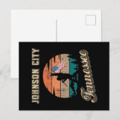 Carte Postale Johnson City Tennessee (Devant / Derrière)