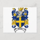 Carte Postale Johnson Family Crest - Armoiries (Devant)