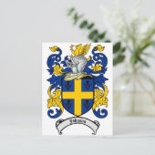 Carte Postale Johnson Family Crest - Armoiries (Debout devant)
