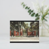 Carte Postale Johnson Gate Harvard University 1902 (Debout devant)