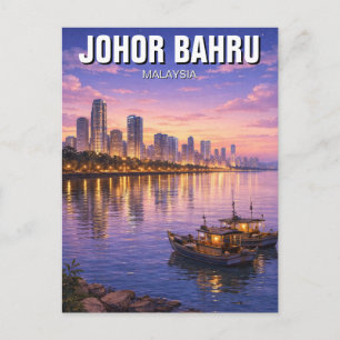 Carte Postale Johor Bahru Malaisie