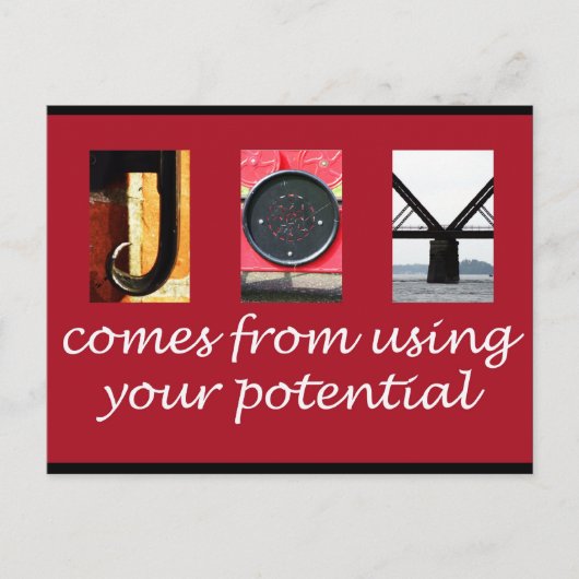 Carte Postale Joie (Devant)