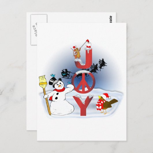 Carte Postale joie2 (Devant / Derrière)