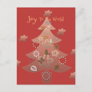 Carte Postale Joie Au Noël Mondial