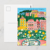 Carte Postale Joie Bonheur Nouvelle Maison jolie ville (Devant / Derrière)