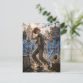 Carte Postale Joie / Danseuse de swing / Square central (Debout devant)