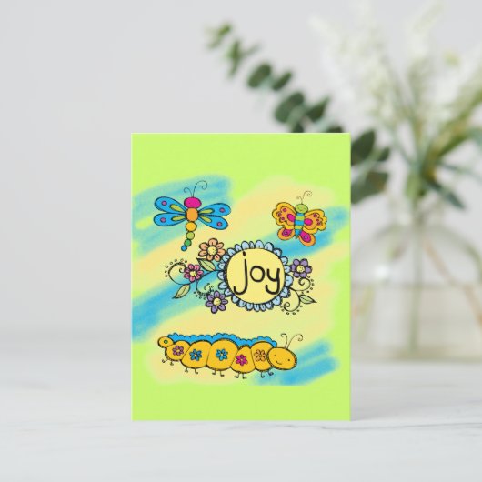 Carte Postale Joie d'été (Debout devant)