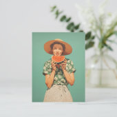 Carte Postale Joie d'été avec Watermelon (Debout devant)