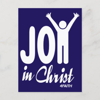 Carte Postale Joie en Christ, Jésus