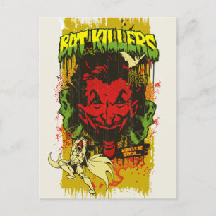 Carte Postale Joker Retro Comic Book Montage