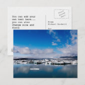 Carte Postale Jökulsárlón #5 (Devant / Derrière)