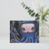 Carte Postale Jolenta Octopus Girl (Debout devant)