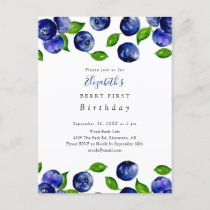 Carte Postale Joli Anniversaire de la première année de la Myrti