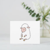 Carte Postale joli bébé agneau (Debout devant)