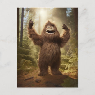 Carte Postale Joli Bigfoot