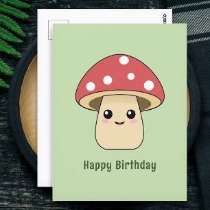 Carte Postale Joli Champignon