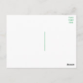 Carte Postale Joli Chien Chien Chien Golden Retriever Merci (Dos)