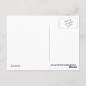 Carte Postale Joli chiot (Dos)