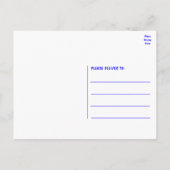 Carte Postale Joli chiot Retriever doré Joyeux Anniversaire (Dos)