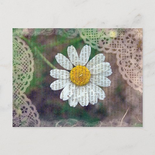 Carte Postale Joli comme une marguerite (Devant)