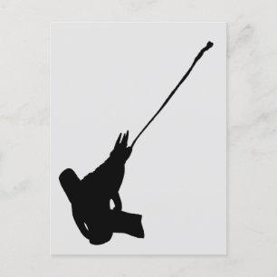 Carte Postale Joli coup ! Silhouette Chameleon de Jackson