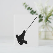 Carte Postale Joli coup ! Silhouette Chameleon de Jackson (Debout devant)