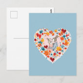 Carte Postale Joli couple (Devant / Derrière)