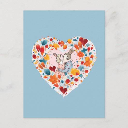 Carte Postale Joli couple (Devant)