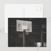 Carte Postale Joli design basket-ball (Devant / Derrière)