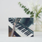 Carte Postale Joli design de piano (Debout devant)