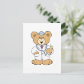 Carte Postale Joli docteur Teddy Bear (Debout devant)