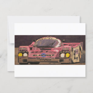 Carte Postale Joli en rose