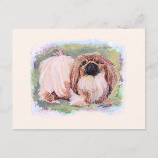 Carte Postale Joli en rose (Devant)