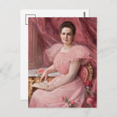 Carte Postale Joli en rose | Paul De La Boulaye (Devant / Derrière)