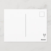 Carte Postale Joli Fleur sauvage (Dos)