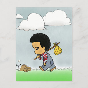 Carte Postale Joli garçon triste