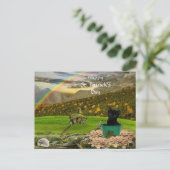 Carte Postale Joli Jack La Saint Patrick du Chat (Debout devant)