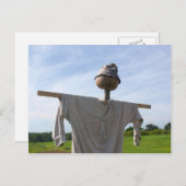 Carte Postale Joli jardin Scarecrow Nature (Devant / Derrière)
