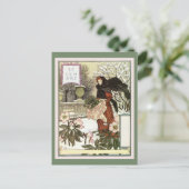 Carte Postale Joli jardinier classique suisse français (Debout devant)