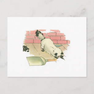 Carte Postale Joli Kitty Vintage
