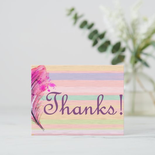 Carte Postale Joli Merci (Debout devant)