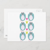 Carte Postale Joli modèle de poupée de chat appelé Babushkat (Devant / Derrière)